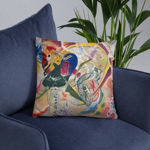 Kandinsky Abstract art Pillow