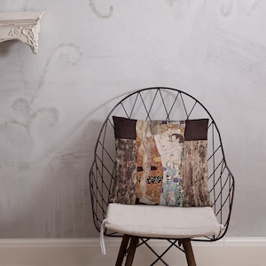 Unique Art Pillow: Gustav Klimt&#39;s The Three Ages of the Woman
