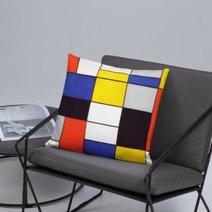 Mondrian Pillow featuring 'Composition A'