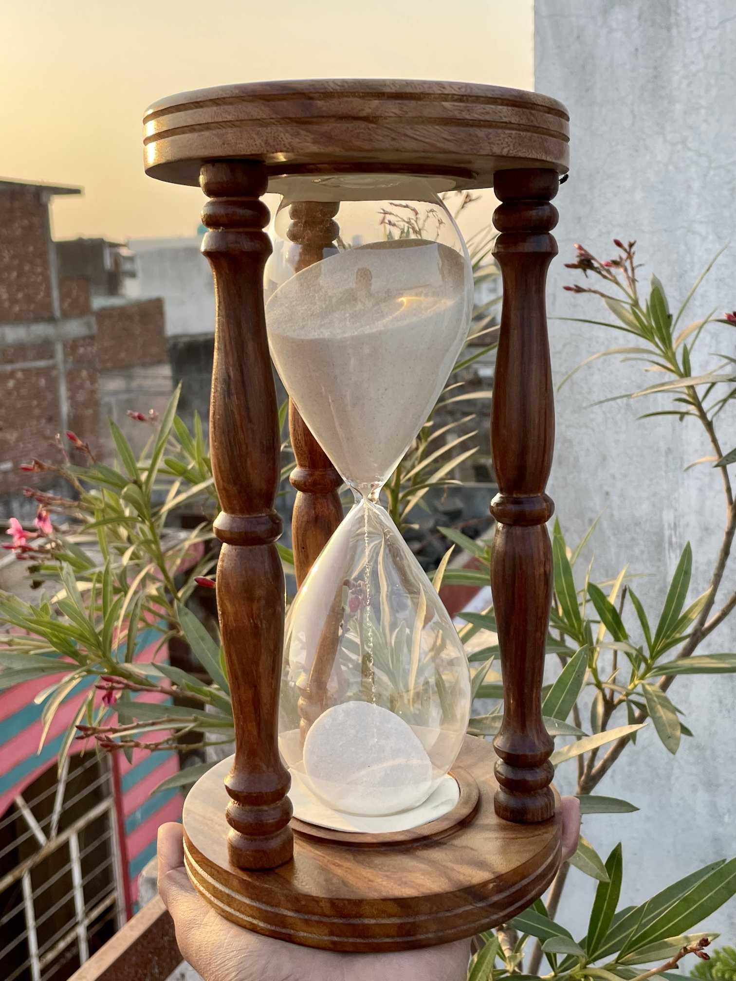 Handcrafted Nautical Wooden Hourglass - 60 Minute Sand Timer - Etsy