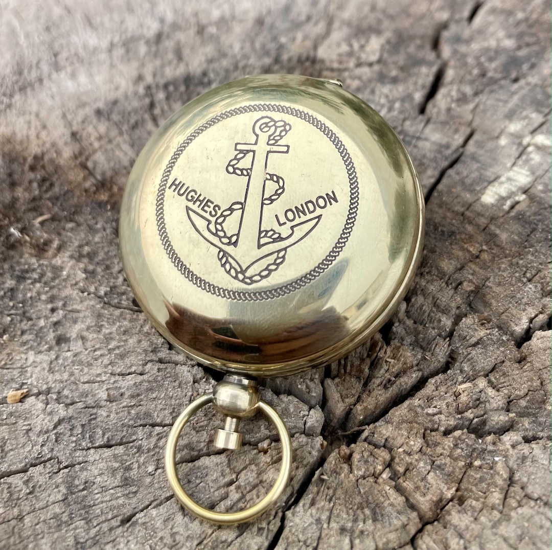 Push Button Compass Nautical Push Button Compass - 2