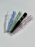 3.75” Glass cigarette holder / finger saver
