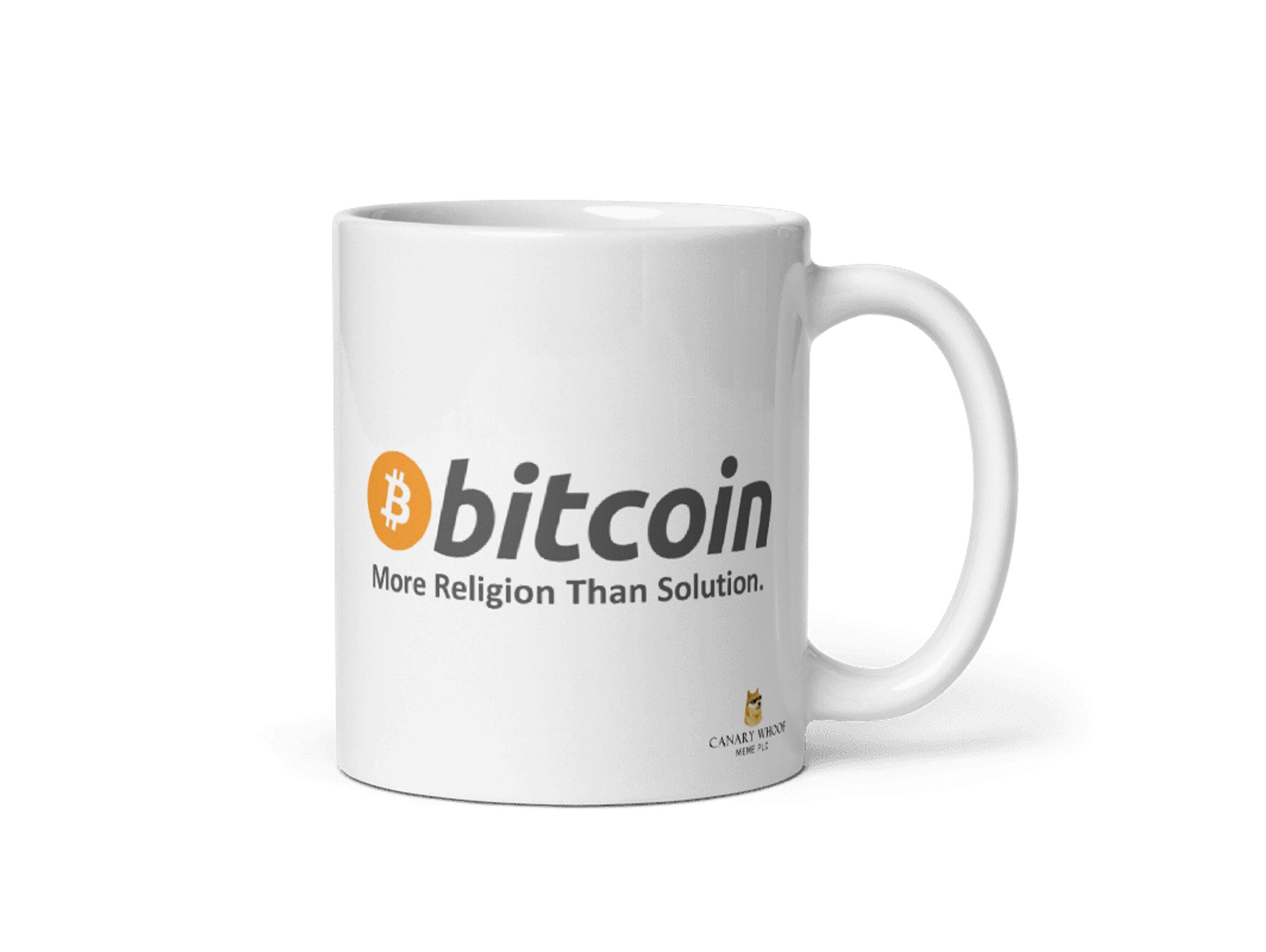 Bitcoin More Religion Than Solution Mug |cryptocurrency Funny Finance Mug  Gift - Etsy