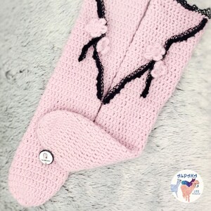 Bed socks &quot;Cherry Blossoms&quot;, unique