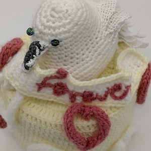 Chapeau en papier toilette "Forever", unique