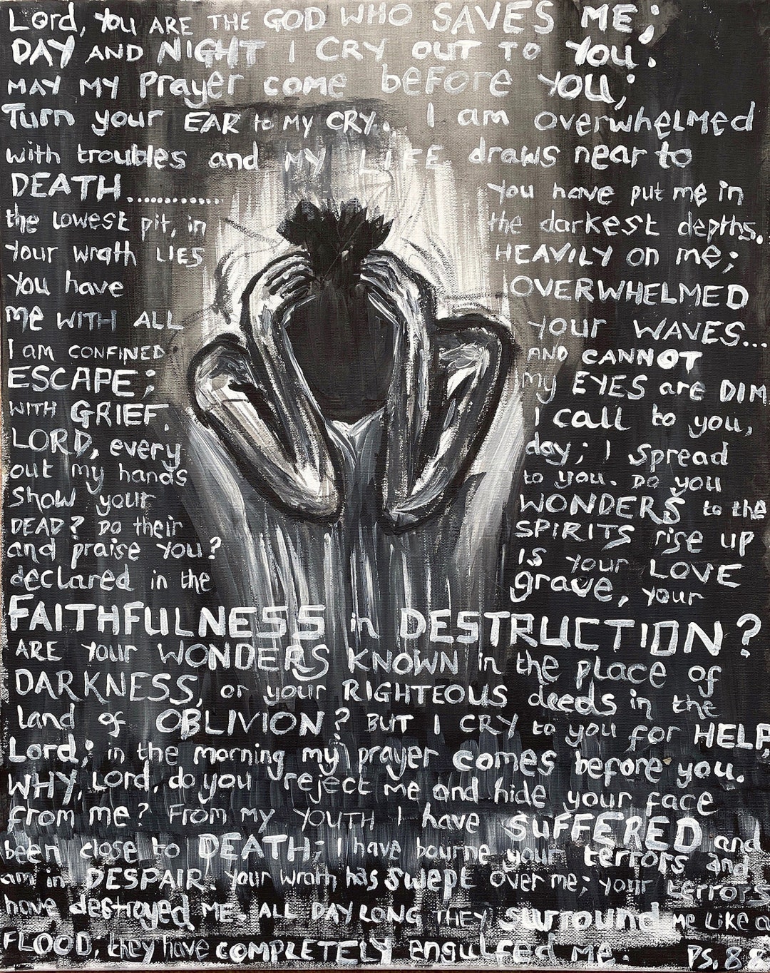 Acrylic Art Print Of Psalm 88 Etsy acrylic-art-print-of-psalm-88-etsy