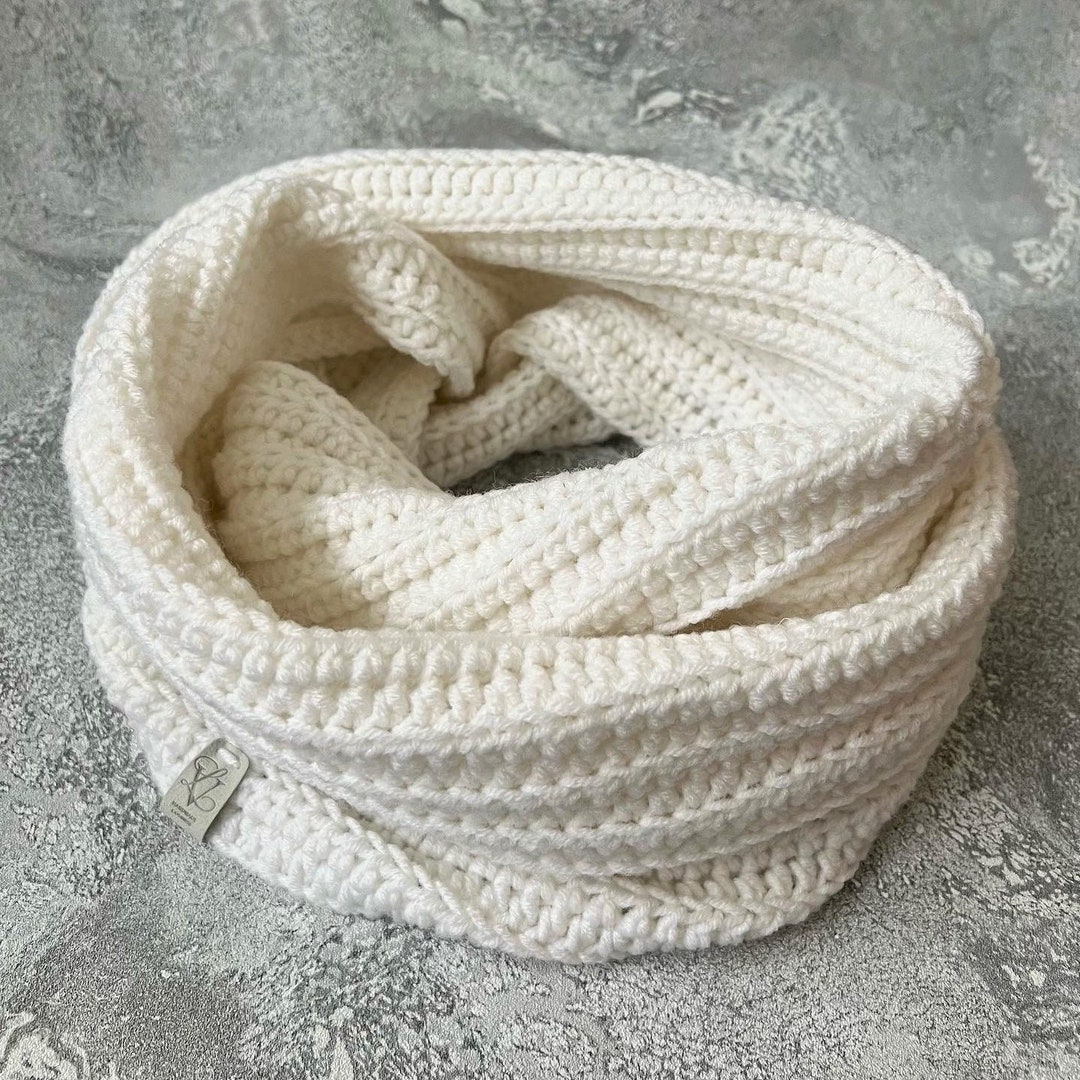 Collier Tricoté En Or Blanc 18 Carats - Longueur 60 Cm - Unisexe - Neuf Avec étiquettes