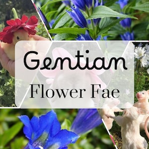 Flower Fae Gentian Preconjured Spirit (Do Not Buy Without Permission)