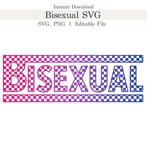 Svg bisexuel à damier, fierté arc-en-ciel Png, Svg de la semaine de la fierté modifiable pour Cricut, fierté, queer, bisexuel, gay, conception de tshirt drapeau bisexuel
