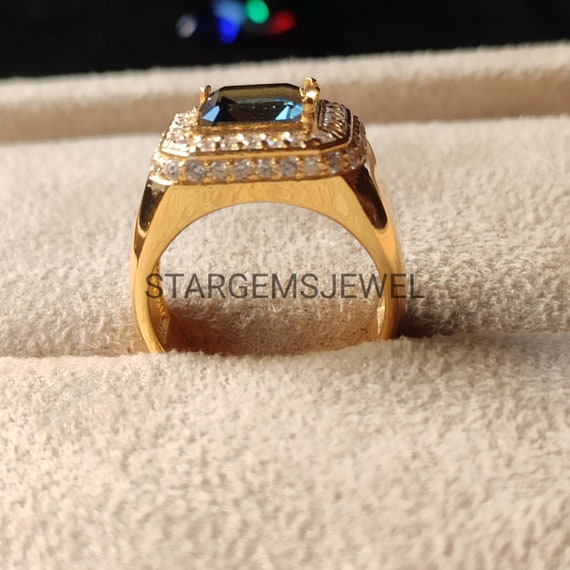 Engraved Mens Ring Birthday Gift for Husband 16mm Gullei.com