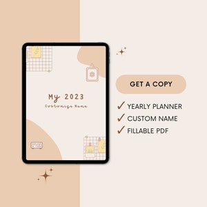 Jahresplaner 2023, Monatsplaner, GoodNotes Planer, iPad Planer, printable Planner | Persönliches Leben, Produktivität, Proritize, Agenda
