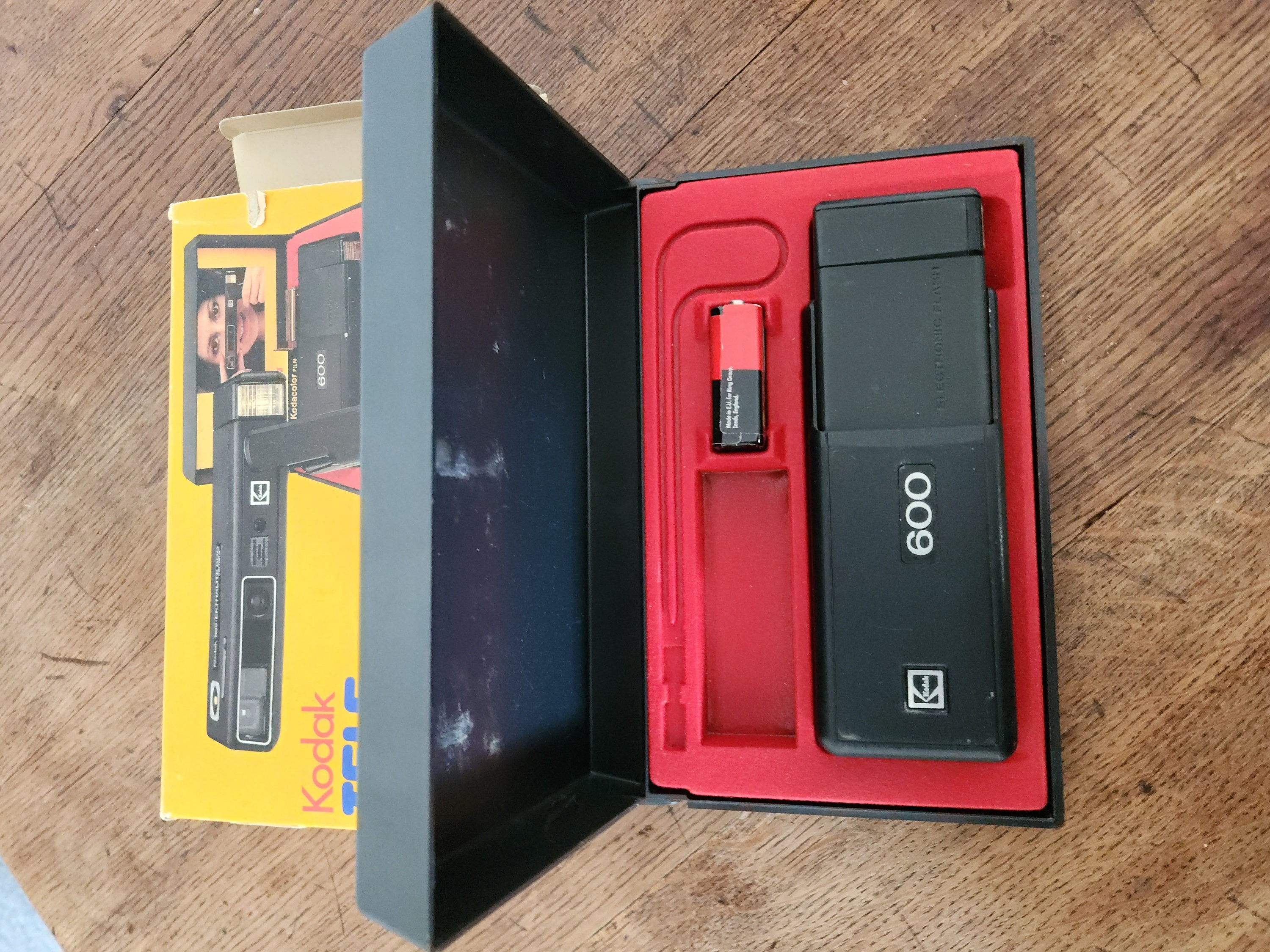 Appareil Photo Vintage Kodak Tele-Ektralite 600 – Noir, état Très Propre (lot Personnalisé)