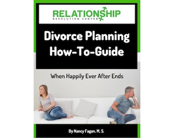 Divorce Planning How-To-Guide | Financial, Emotional Workbook (Digital Download)