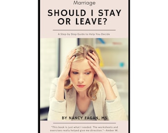 Marriage Counseling Worksheets | Should I Stay or Leave (PDF eBook)