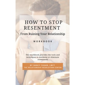 Relationship Resentment Workbook | Marriage Help (Fillable PDF)