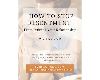 Relationship Resentment Workbook | Marriage Help (Fillable PDF)
