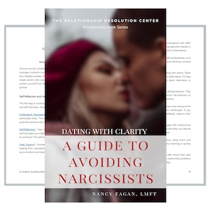 Dating a Narcissist | Relationship Worksheet | Signs of a Narcissist | Dating After Divorce | Survived a Narcissist | Therapy Worksheets