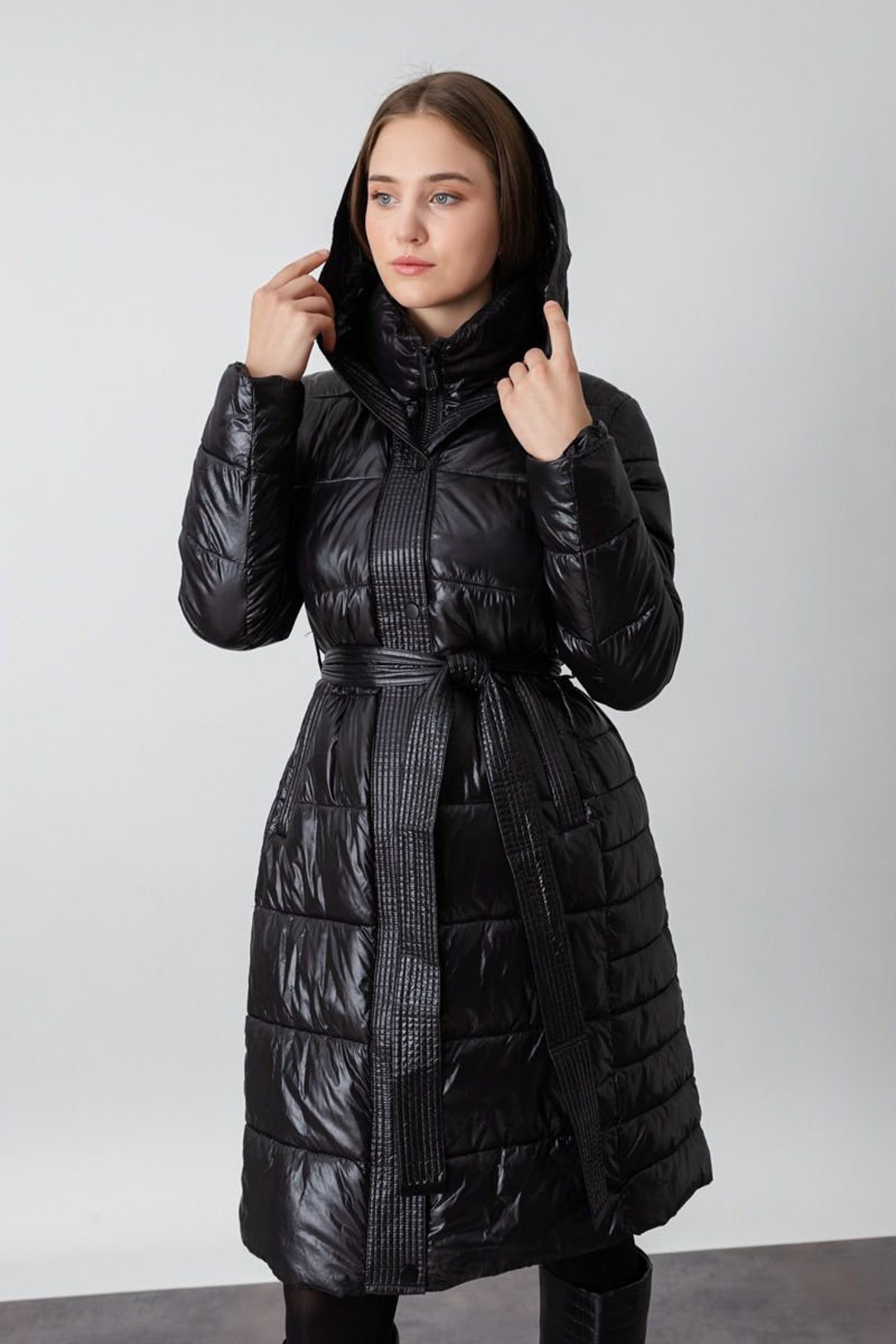 Long Compact Jacket Long Jacket - Etsy