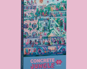 Concrete Jungle - 1000 Piece Jigsaw Puzzle