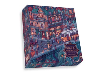 Midnight Metropolis - 1000 Piece Jigsaw Puzzle