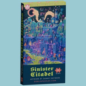 The Sinister Citadel - 1000 Piece Jigsaw Puzzle