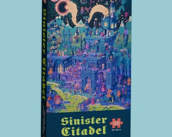 The Sinister Citadel - 1000 Piece Jigsaw Puzzle
