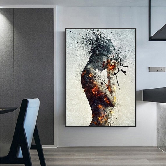 Broken Woman Art
