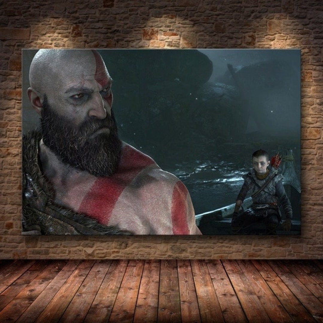 God of War Print, God of War Poster, God of War Canvas - Etsy