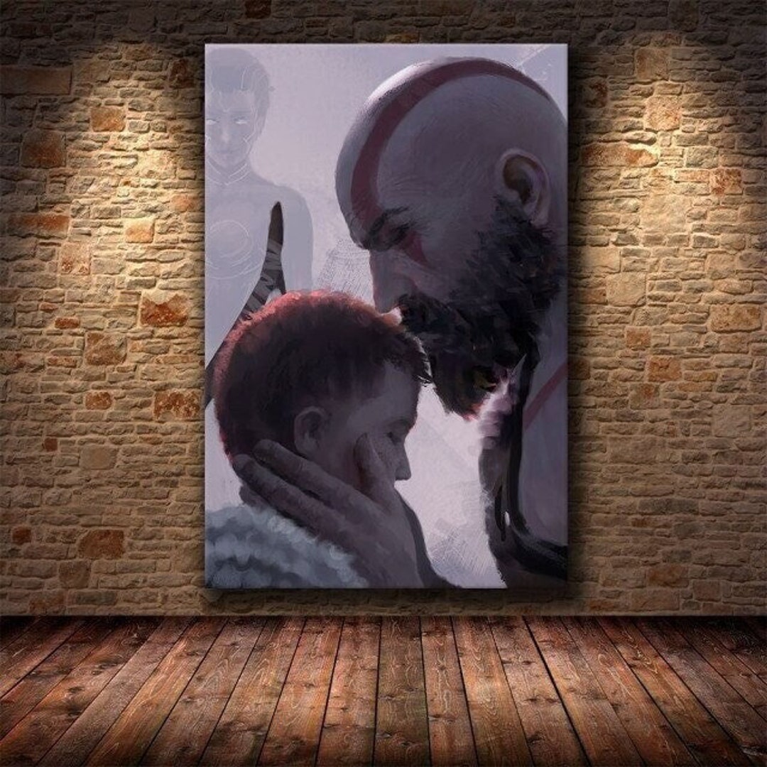 God of War Print God of War Poster God of War Canvas - Etsy
