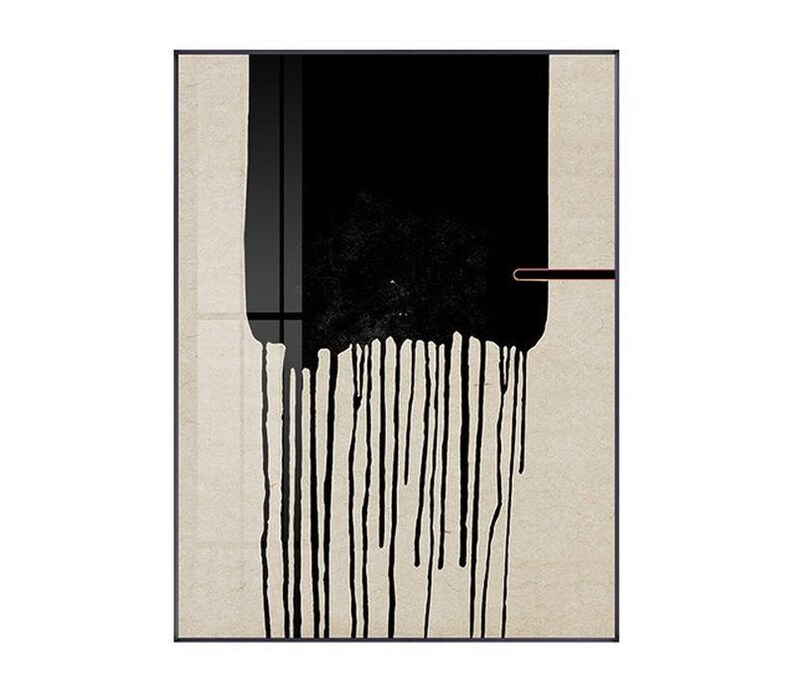 Abstract Minimalist Style Color Express Canvas Painting Posters Prints