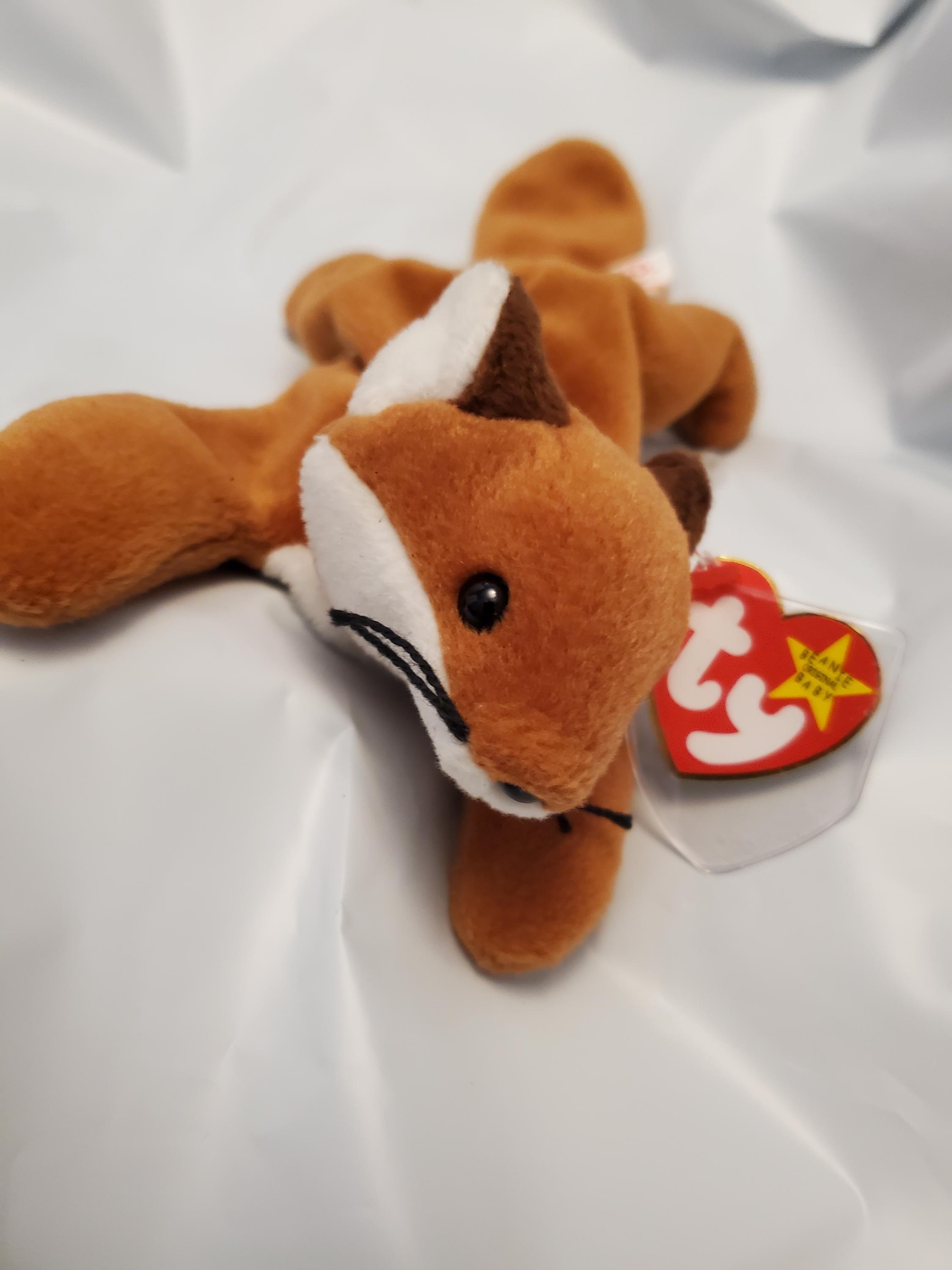 Beaniebaby　購入前にコメントを確認お願い～ TY Beanie Baby Sly Birthday September 12, 1996 - Etsy