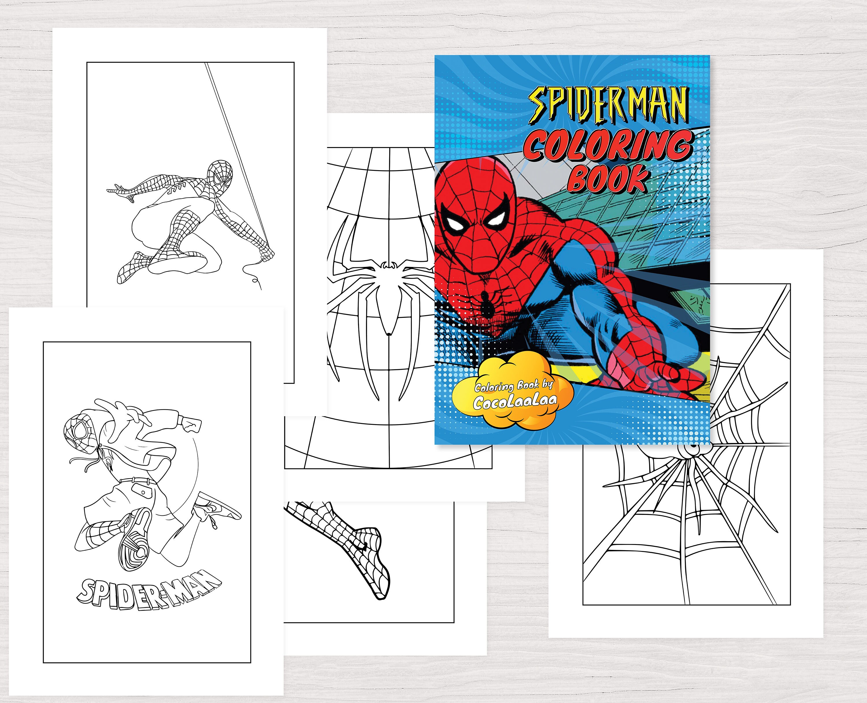 SpiderMan Coloring Book: Buy SpiderMan Coloring Book by Kdp Rcoz at Low  Price in India