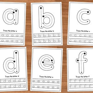 uppercase lowercase alphabet tracing trace capital letter small letter letters tracing pages kids activity pages homeschooling preschool tracing letters practice book with instruction 26 capital letters for handwriting practice in 1 page, 26 small letters for handwriting practice in 1  page, along with 4 different uppercase and lowercase letters tracing & handwriting practice pages, respectively A,B & a, b