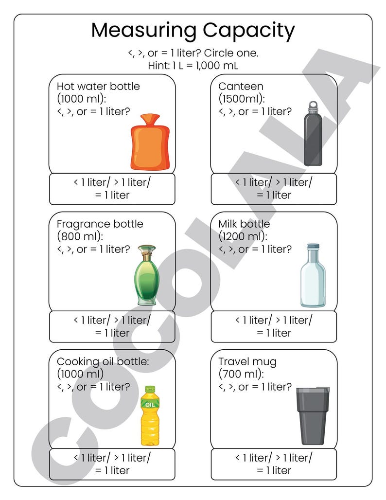 2nd Grade Math Measurement Worksheets 158 Pages | Measuring Length ...
