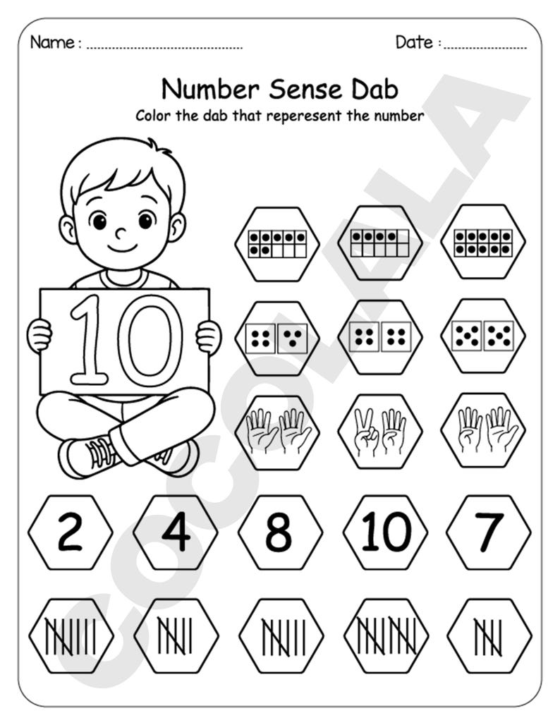 Number Worksheets Printable for Kindergarten includes 20+ math activity pages covering numbers 1–10. Kids will trace, count, and write numbers with the help of visual cues and engaging illustrations. Perfect for preschoolers and early learners to develop counting and number recognition skills. The downloadable PDF is printer-friendly and designed for A4 or 8.5 x 11" paper. Ideal for homeschooling, classroom use, or math learning centers.
