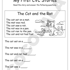 CVC Word Worksheets Printable for kindergarten and first grade includes over 30 pages of short vowel activities. Children will trace, match, spell, and write simple CVC words using fun illustrations and phonics-based exercises. Perfect for early reading, phonemic awareness, and spelling practice in homeschool or classroom settings. Includes all vowel sounds (a, e, i, o, u) in one downloadable high-resolution PDF file for A4 or US Letter print size.