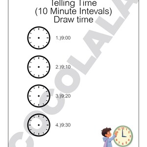 May include: A collection of 70 Math Grade 3 worksheets focused on time and calendar concepts. The worksheets feature exercises on time phrases, calendar months, and telling time in 5-minute intervals. The pages are white with black text.