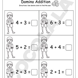 Kindergarten and preschool math worksheets featuring addition and subtraction problems for early learners. Includes 50+ printable pages in PDF format, ideal for classroom, homeschool, or at-home practice. Designed for kids aged 4–6 to build strong foundational math skills through engaging visuals and structured exercises. Instant download, easy to print and reuse.