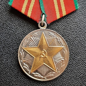 USSR - Medal 2st class for 15 years of impeccable service of the armed forces