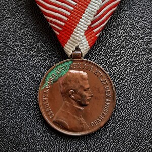 Austrian Military Bravery Medal Bronze Grade - FORTITVDINI