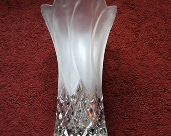 Vintage vase Styria Collection STOLZLE-OBERGLAS AG Austria h-37.5 cm