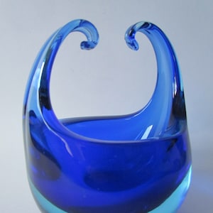 Vintage Murano Glass Vase - H-15 cm