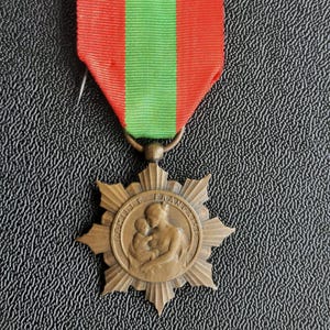 France - French Family Medal