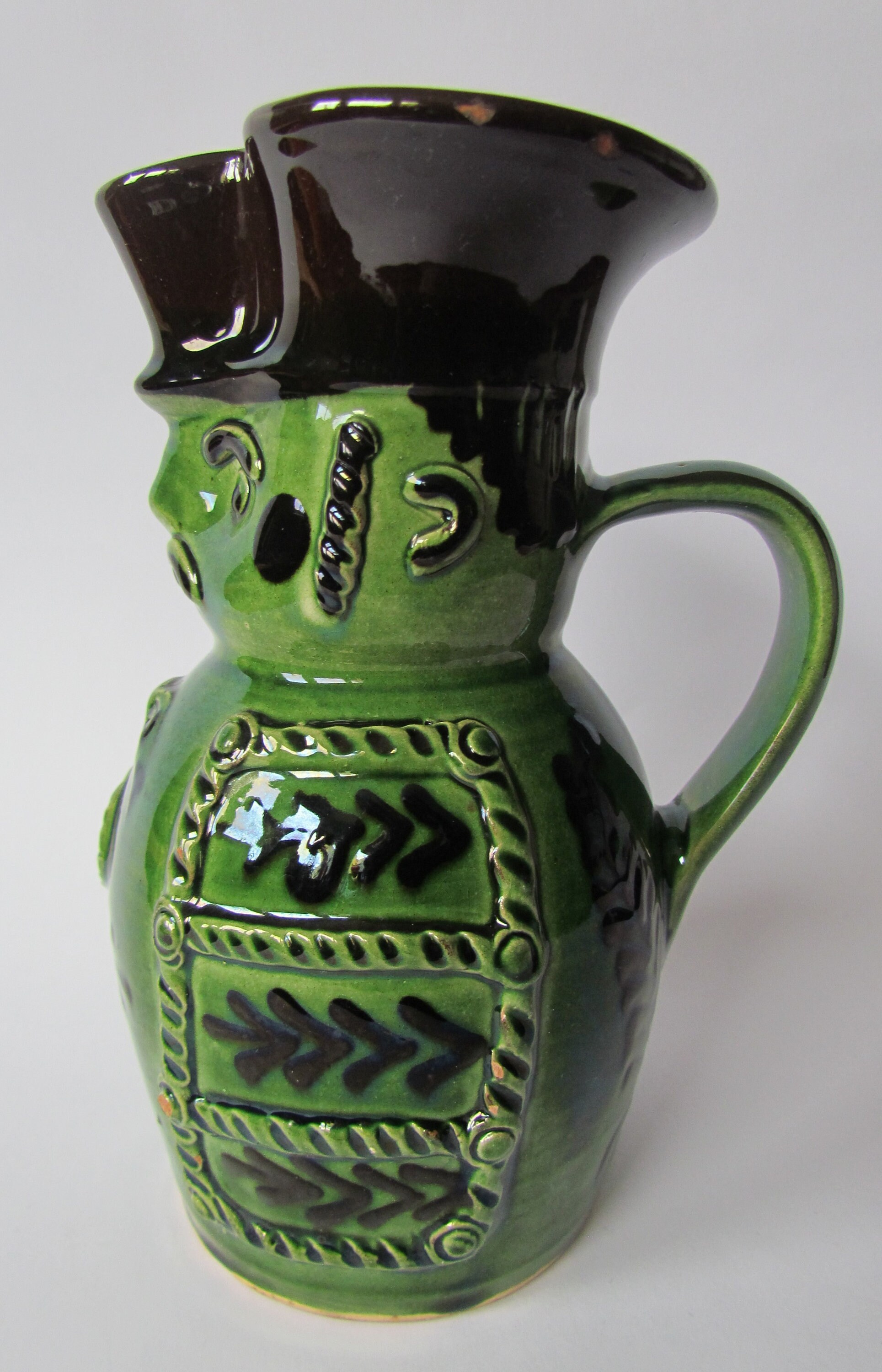 ヴィンテージ ハンガリー 陶器製水差し 800 ml. 18.5 cm - Etsy 日本