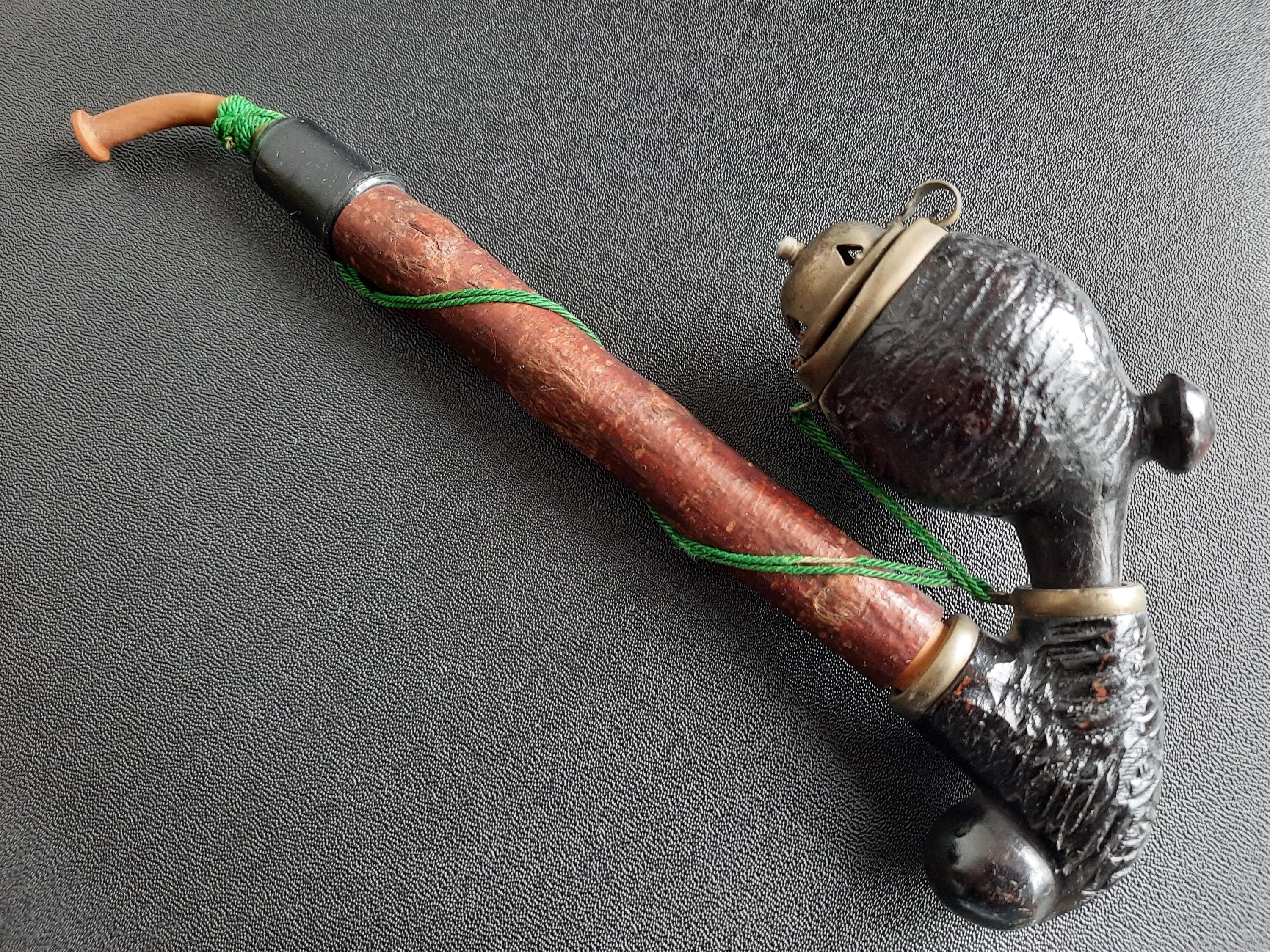 18世紀フランデレン地方 陶製パイプ 18世紀フランデレン地方 陶製