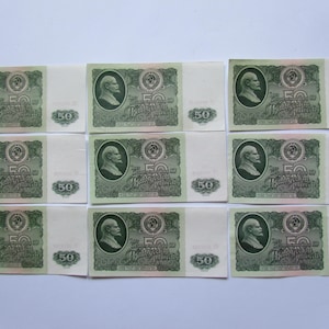 UdSSR - 50 Rubel 1961- Preis für 1 Stück