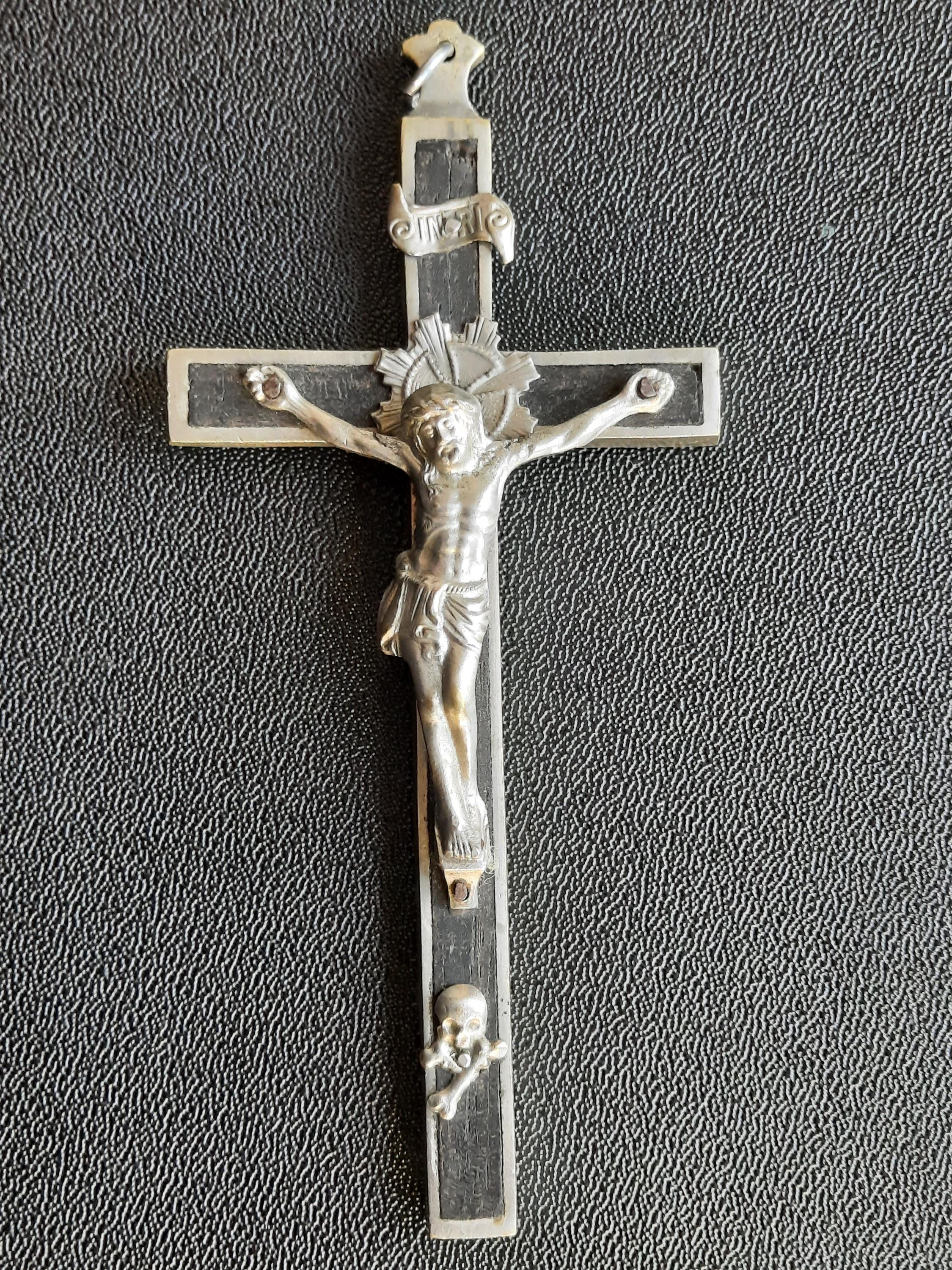 Vintage German Christian Cross - Crucifix 124*58 Mm - Etsy