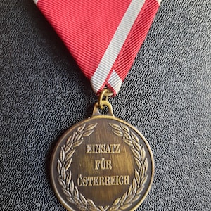 Austria Medal Karntner Lander Bund 1882