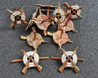 USSR - set of 2 emblems of the Red Army - Infantry