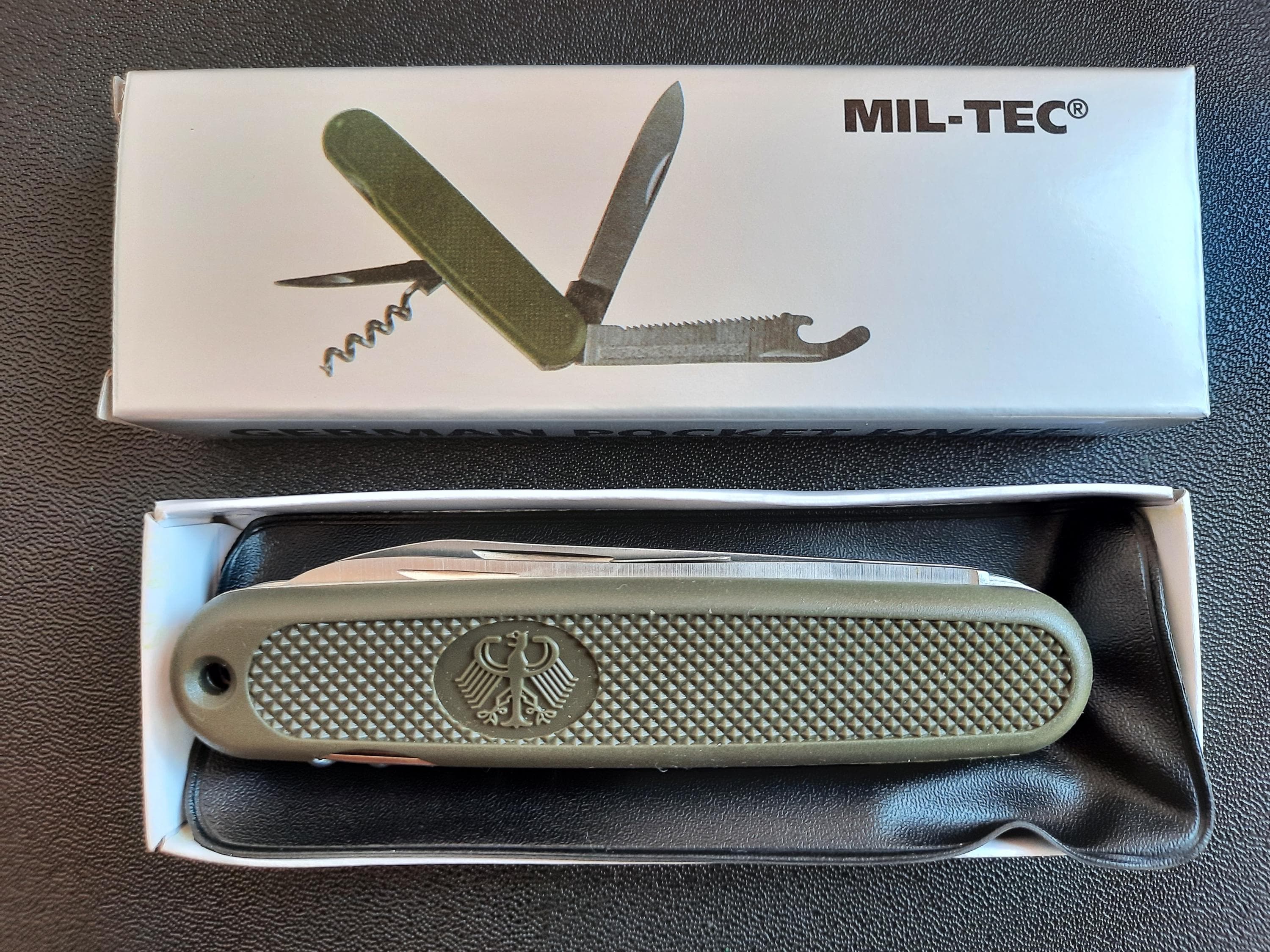 2本セット MIL-TEC ポケットナイフ マルチツール BWドイツ連邦軍 MIL-TEC ドイツ と 米軍 の レプリカ ポケットナイフ | 無芯のブログ